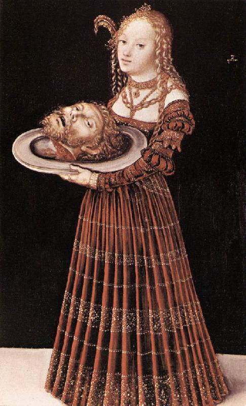 CRANACH, Lucas the Elder Salome with the Head of St John the Baptist dfgj